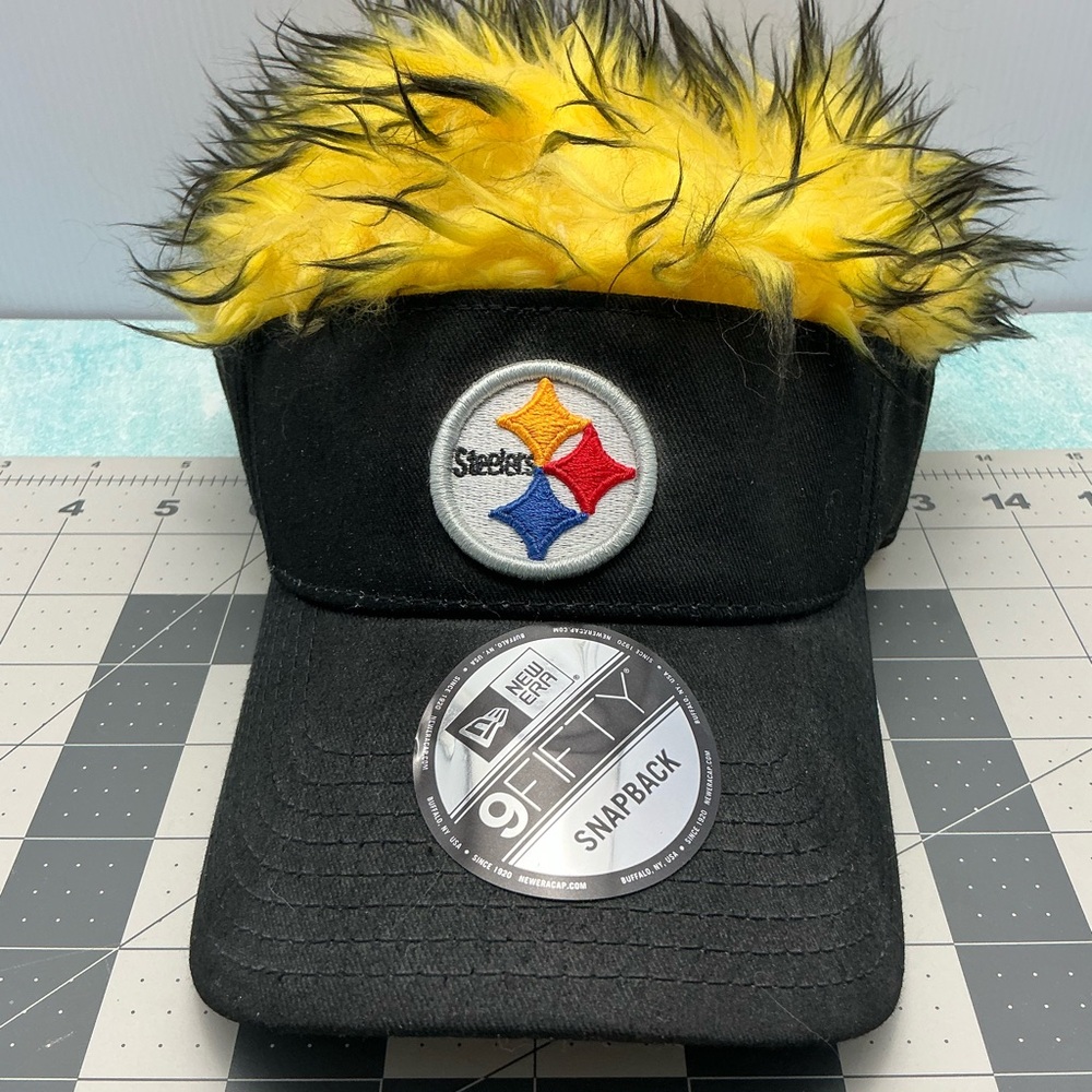 New Era Black and‎ Yellow Steelers Hat